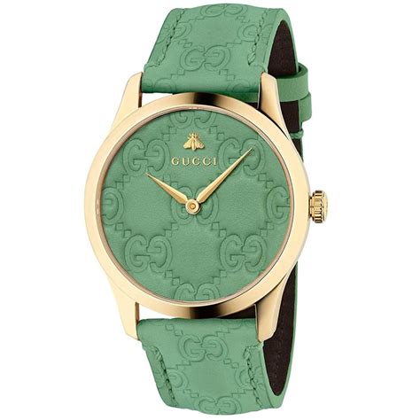 green gucci watch women& 39|gucci g timeless watch 38mm.